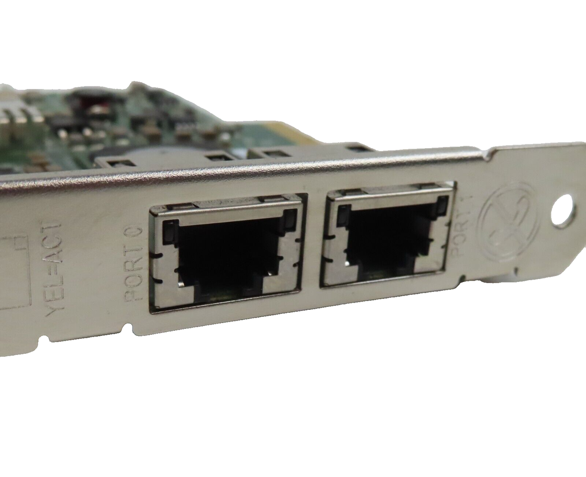 Dell 0F169G Broadcom 5709 Dual Port 1Gb PCIe Ethernet Network Card