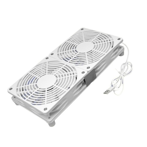120mm USB Electronic Cooling Fan Low Noise Computer Electronics Coolers Home - Photo 9/12