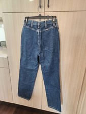 Vintage Women's Wrangler Blue Jeans, High Waisted Mom