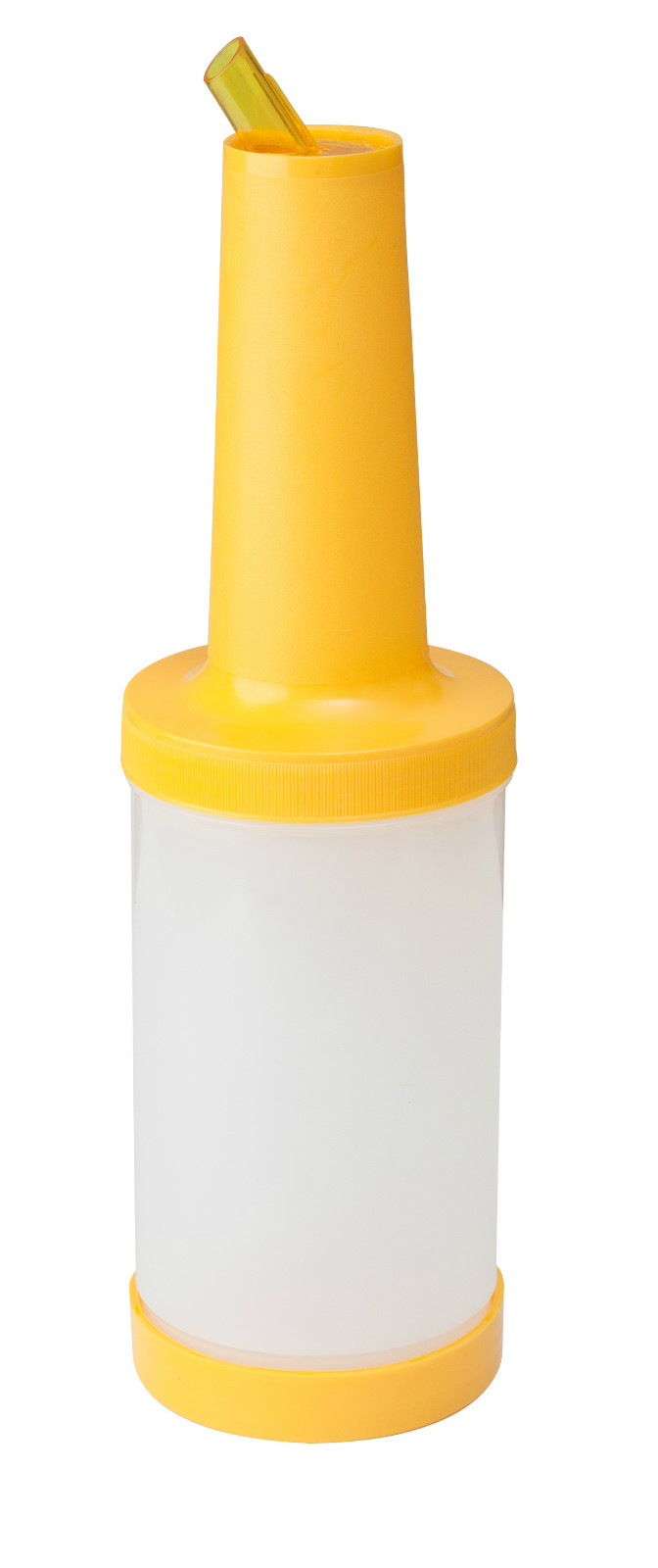 Professional Save & Pour Quart Bottle With Yellow Spout & Lid