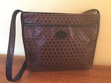 Vtg GOLDPFEIL MODELL W Germany Brown Leather Shoulder Bag Handbag