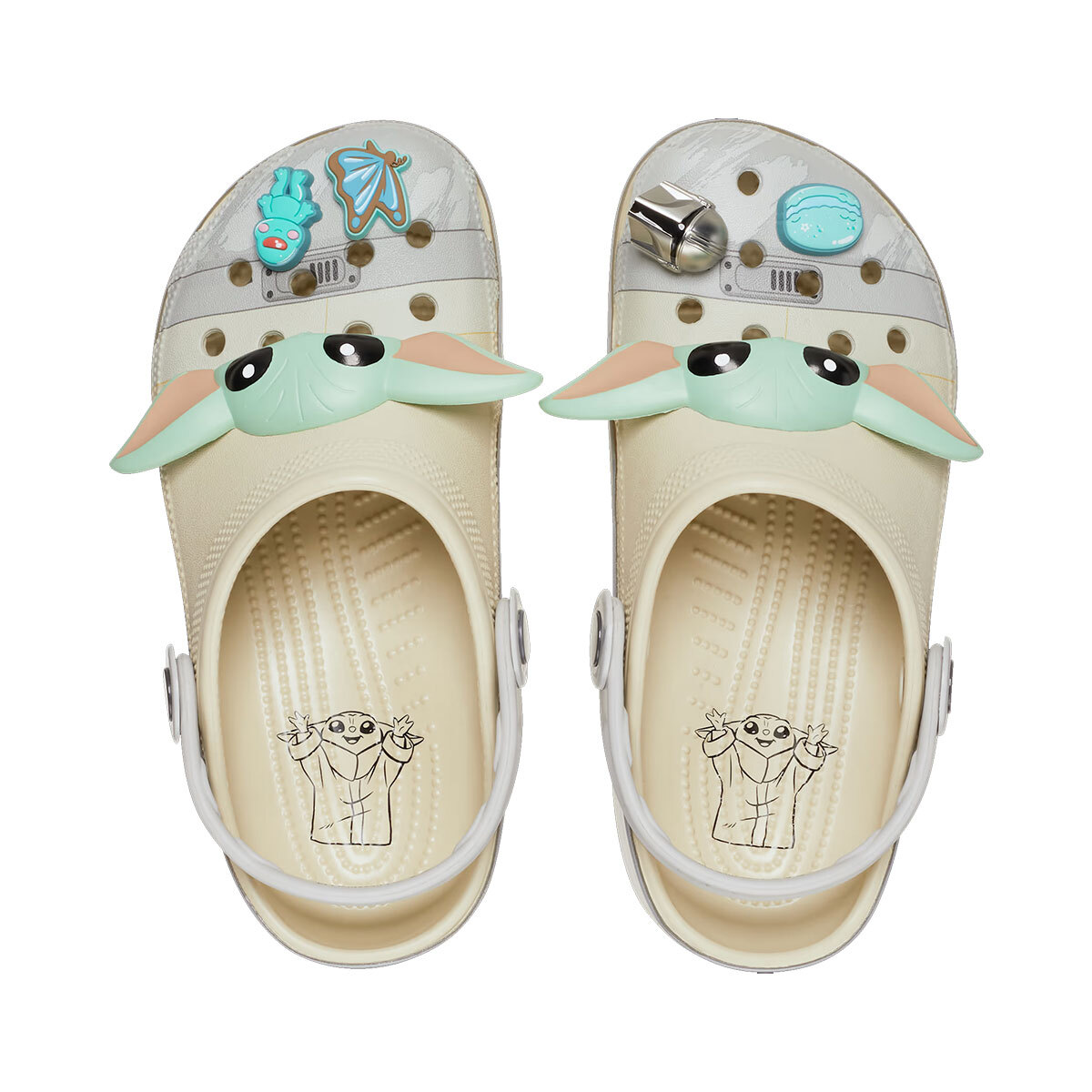 Size 7 brand new grogu crocs c82670c952030a858a019be1f6bdc2  main image 3