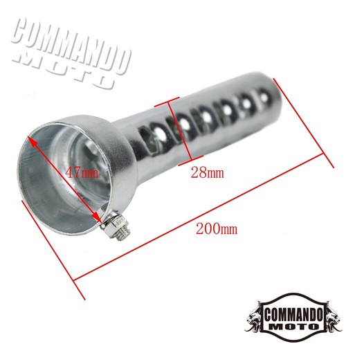 51mm Motorcycle 2 inch Exhaust Pipe Muffler Insert Baffle DB Killer Silencer New - Picture 6 of 12