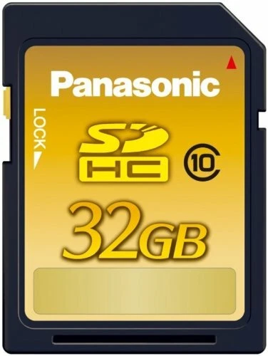 Panasonic 32GB SDHC memory card CLASS 10 RP-SDWA 32 GJK genuine from JAPAN NEW - Image 2 of 2