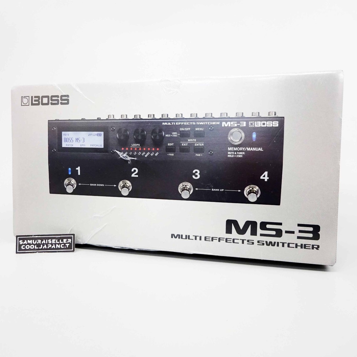 Boss MS-3 Multi Effects Switcher Guitar Pedal Japan NEW | eBay Boss MS-3 Multi Effects Switcher Guitar Pedal Japan NEW | eBay