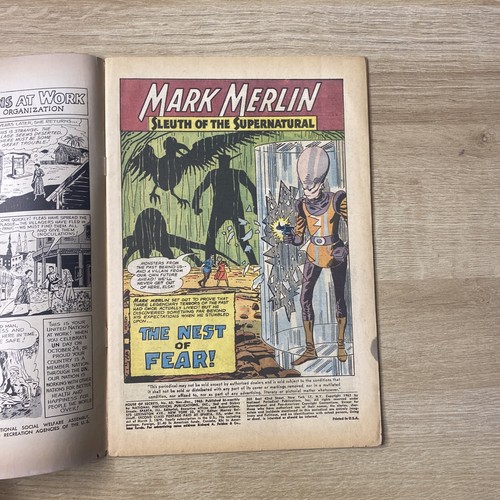 HOUSE OF SECRETS 63 1963 Horror Comic Book - Picture 5 of 8