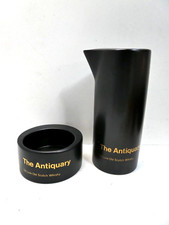 THE ANTIQUARY DE LUXE  OLD SCOTCH WHISKY JUG & BOWL ASHTRAY WADE REGICOR POTTERY