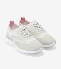 Women Cole Haan ZER GRAND Wingtip Oxford Oyster Mushroom Stitchlite W24030
