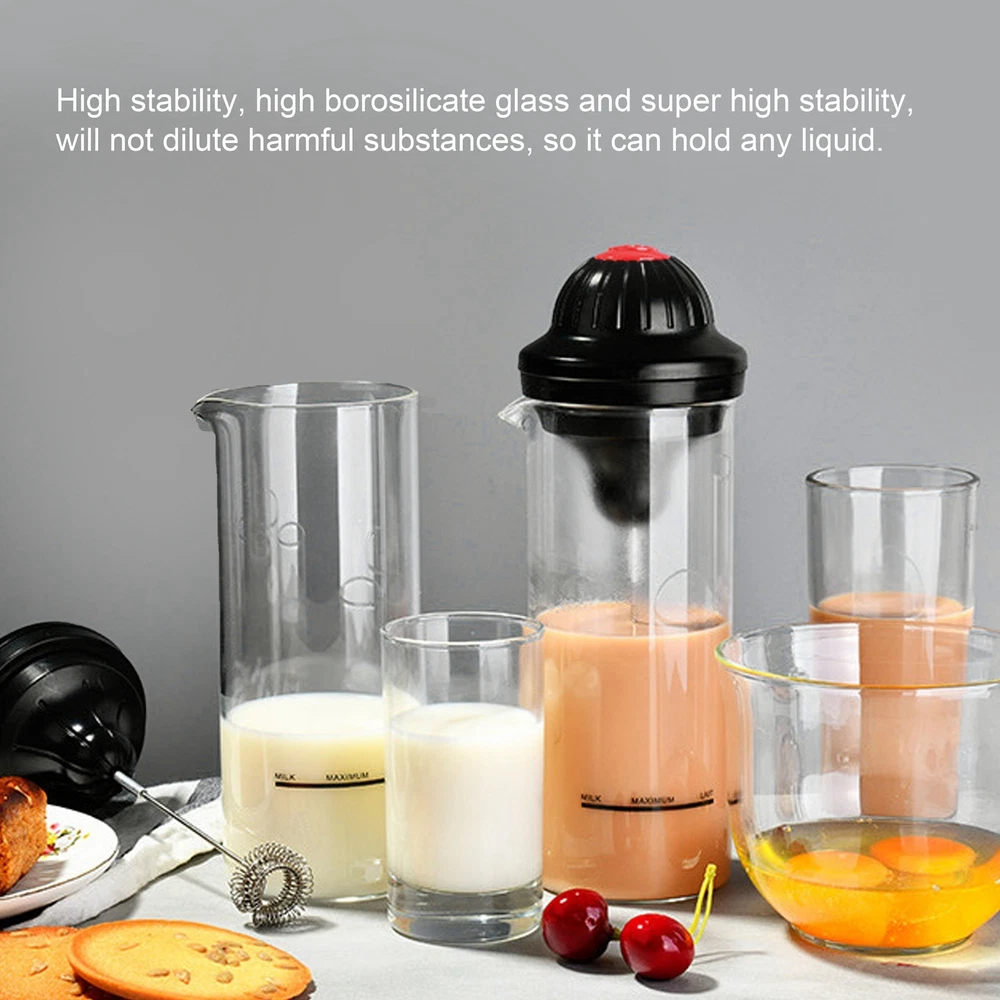 Milk Frother Automatic Coffee Foam Maker Electric Milk Foaming Machine Tool M US