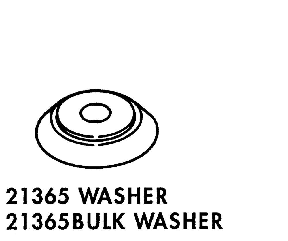 Genuine Whirlpool WP21365 Washer Washer 19022 357230 358911 775348