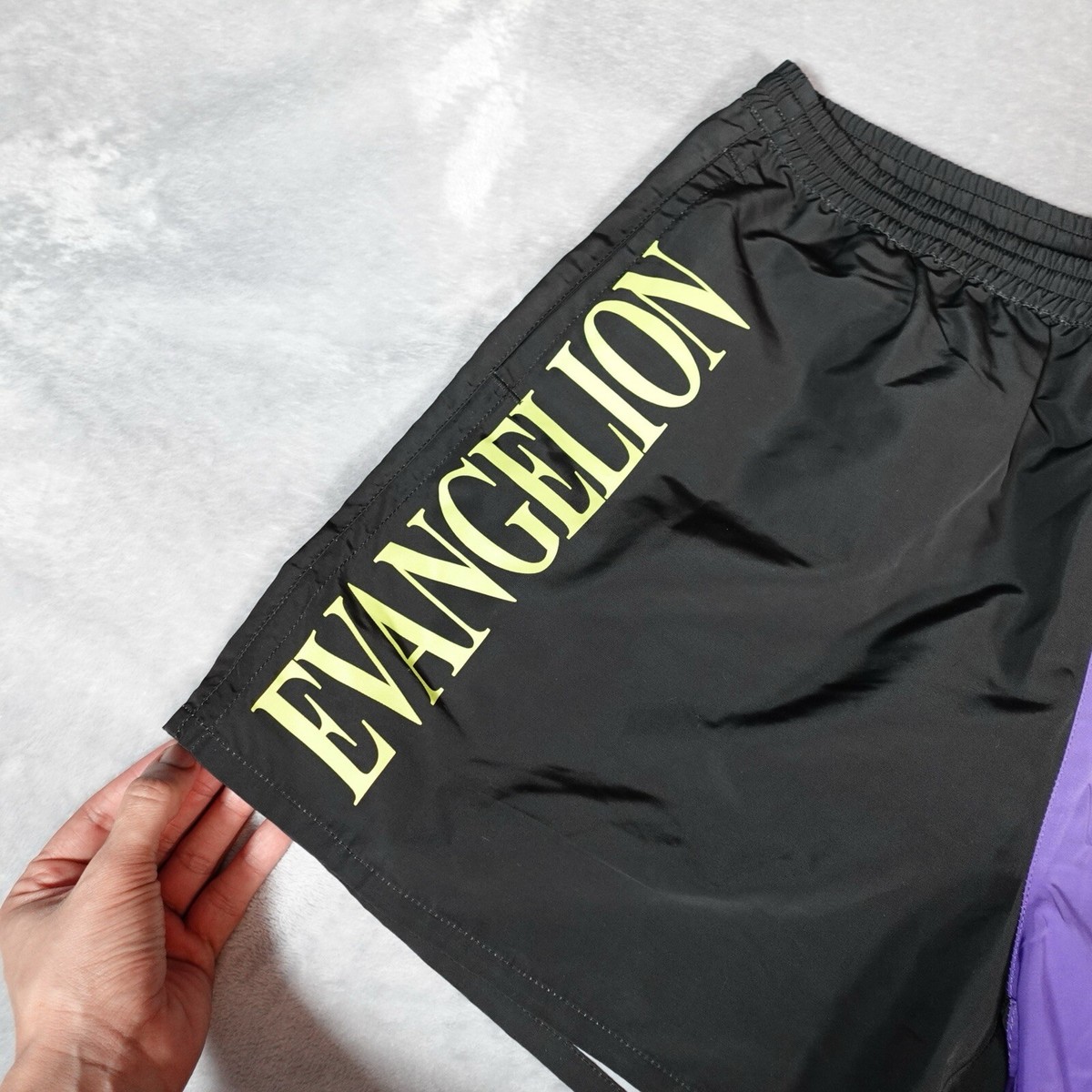 Dumbgood Neon Genesis Evangelion Lined Shorts Mens XL Anime