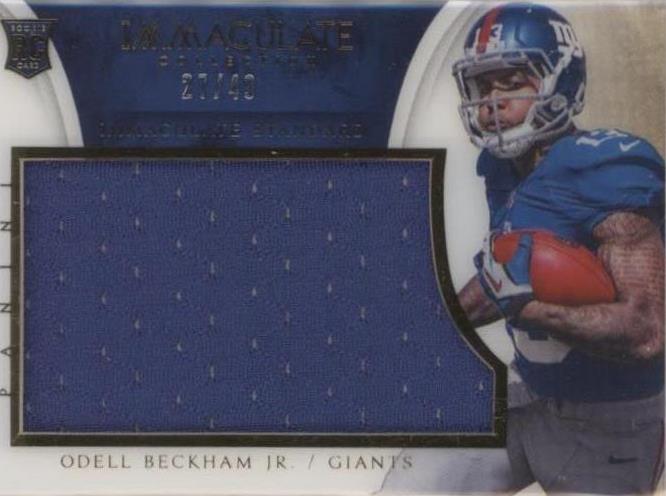 2014 Panini Immaculate Collection Odell Beckham Jr. #IS-OB - 1 of 2