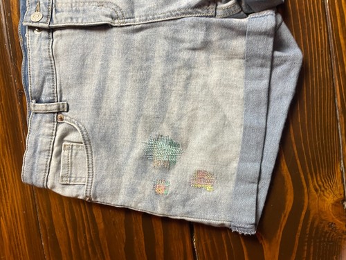 Cat&Jack Shorts Girls Size XL 14/16 Plus Blue Super Stretch Adjustable Waist NWT - Picture 3 of 11
