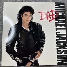 Michael Jackson Bad [Vinyl] (OE40600) 1987 Original Press W/lyrics Sleeve