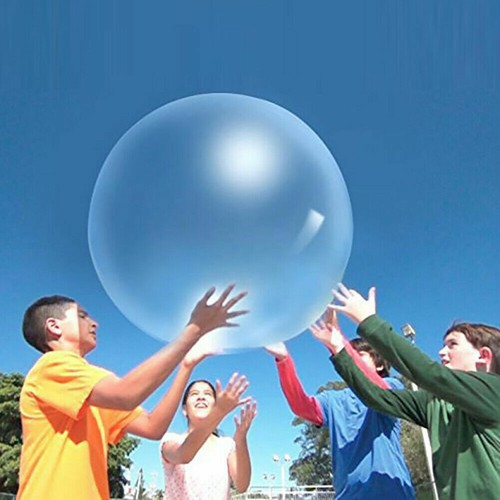 Palla a bolle 40-70 cm palla gonfiabile divertente incredibile palla a bolle super Wubble all'aperto - Foto 3 di 11