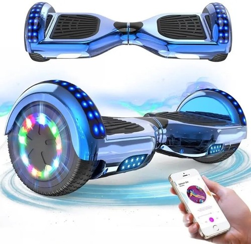 Hoverboard per bambini e adulti 6.5 pollici, Segways luci a led colorate - Foto 12 di 23