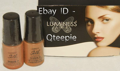 LUMINESS AIR - Airbrush Makeup 2 pc FAIR Shade #7 & #8 SILK Foundation SET *NEW