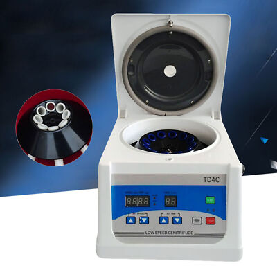 TD4C Lab Desktop Centrifuge 8*15ml PRP Blood Low-Speed Centrifuge Equipment