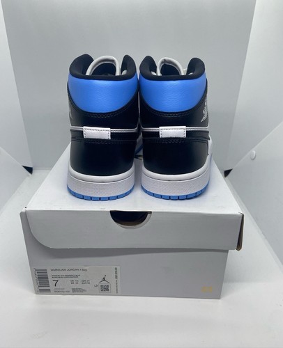 Nike Air Jordan 1 Mid University Blue (Womens) Size 7W / 5.5M (BQ6472-102) - Picture 4 of 6