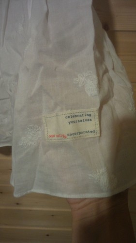 ODD MOLLY BESTICKT 3/4 ARM BAUMWOLLE TUNIKA KLEID GR. 1 - Bild 3 von 8