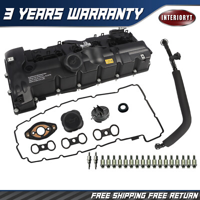 Valve Cover Gasket & Bolts & Cap Fit For BMW E90 E91 F25 E83 328i X3 11127552281
