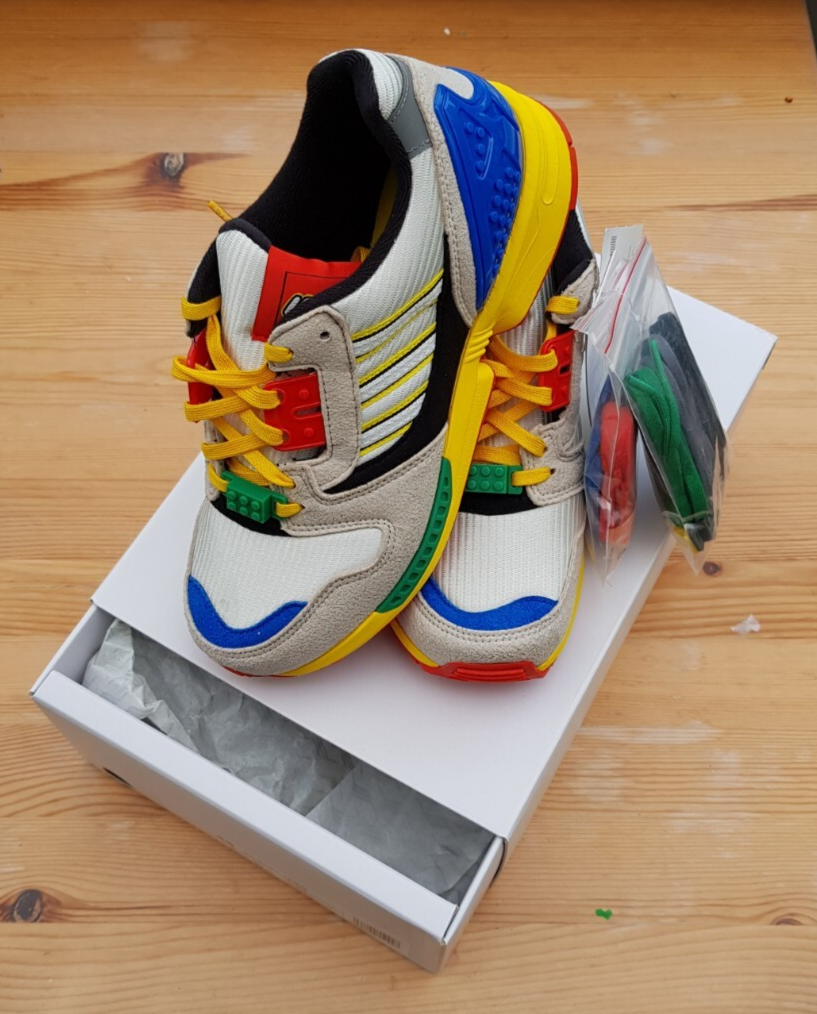ZX 8000 Lego Adidas Limited Edition Trainers UK 5.5, US 6, F
