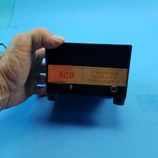 4CB Regulated DC Power Supply 12V Nominal 4A Continuous Ham CB Radio