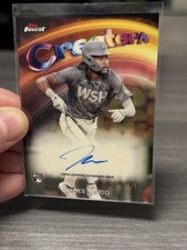 2025 Topps Finest - Creators Auto James Wood #C-8 (RC)  Superfractor 1/1