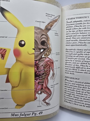 Pokenatomie: Pokemon Anatomie Ratgeber Buch Christopher Stoll Ledergebunden NEU - Bild 7 von 8