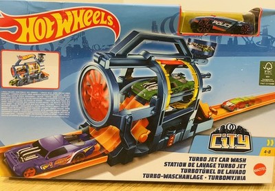 Hot Wheels Stadt Starter-Set Turbo Jet Car Wash Spielset