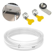 BOJACK 10ft Air Conditioner Drain Hose Kit, 3/5 inch Connector, Universal Min...