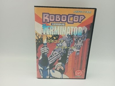 ROBOCOP VERSUS THE TERMINATOR SEGA Mega Drive / GENESIS SUPER RARE!!...