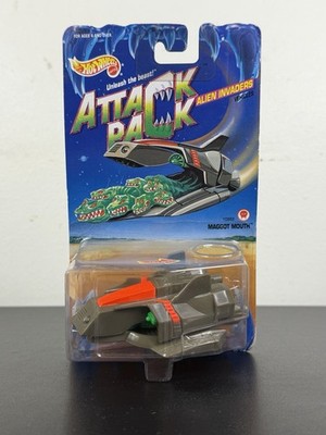 HOT WHEELS 1993 ATTACK PACK ALIEN INVADERS - MAGGOT MOUTH - MOC