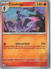 CERULEDGE 020/094 Phantasmal Flames Uncommon POKEMON