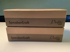 New Speakercraft PROFILE AIM LCR5 FIVE - Pair In Wall Speakers ASM54655-2