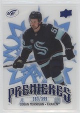 2024-25 Upper Deck Ice Ice Premieres Blue 363/399 Logan Morrison #155 2ld