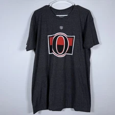 Ottawa Senators Old Time Hockey Men's Short Sleeve Shirt Size L
