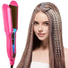 Hair Crimpers for Women, Afenau Crimping Iron Hair Crimper with 5 Heat Setting