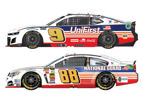 Hendricks Motorsports 2024 - Throwback (2-Pack) - 1:64 ARC Diecast - Picture 2 of 7