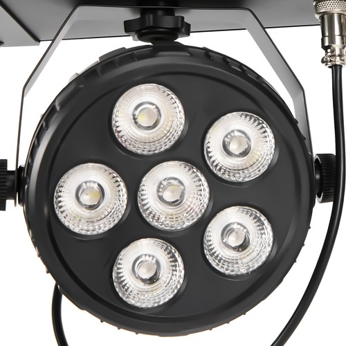 5 in 1 Luci per DJ LED Testa Mobile Par Effetto Stage Sistema di Illuminazione Laser DMX - Foto 2 di 24