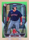 2023 Bowman #BP-71 Roman Anthony Neon Green 1st Bowman RC #226/399 Red Sox 