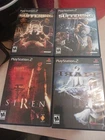 4 PLAYSTATION 2 Games All CIB and mint