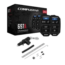 Cs697-a 1-way 200' Alarm Keyless W/o Siren and Code Alarm Da1 Standard 2-wire Do