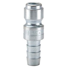 PARKER 5E Quick Connect,Plug,3/8" Body,3/8" Barb 30N385