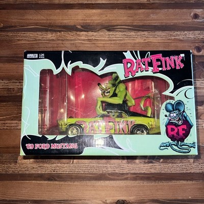 ERTL MATCO TOOLS  ED ROTH'' RAT FINK 1969 FORD MUSTANG 1:25 SCALE DIE CAST CAR