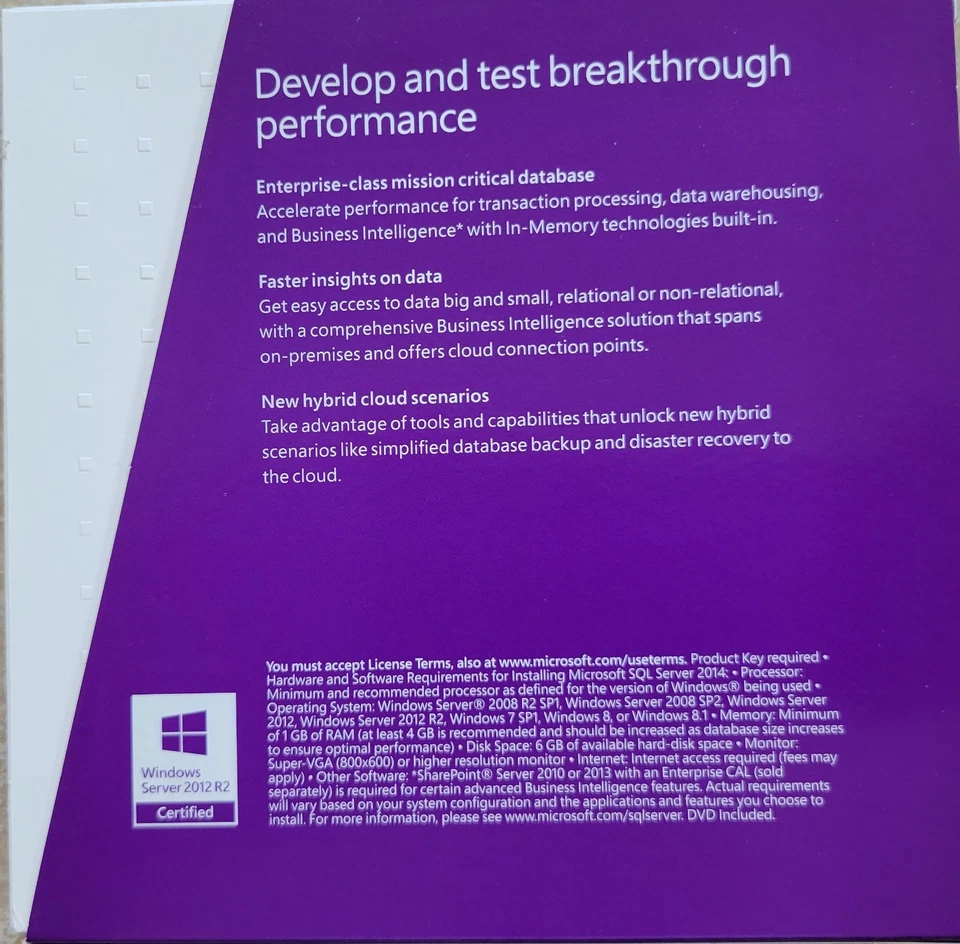 Microsoft SQL Server 2014 Developer Enterprise Edition - Image 2 of 4