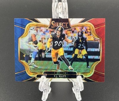 2025 Select TJ Watt Tri-Color Prizm Field Level SP /99 #453