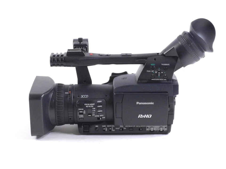 Panasonic AG-HPX170 P2 HD Camcorder Video Camera - Image 4 of 4