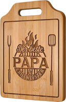 Geschenke FüR Papa - Graviertes Bambus Schneidebrett, Papa Geschenk Geburtstag,