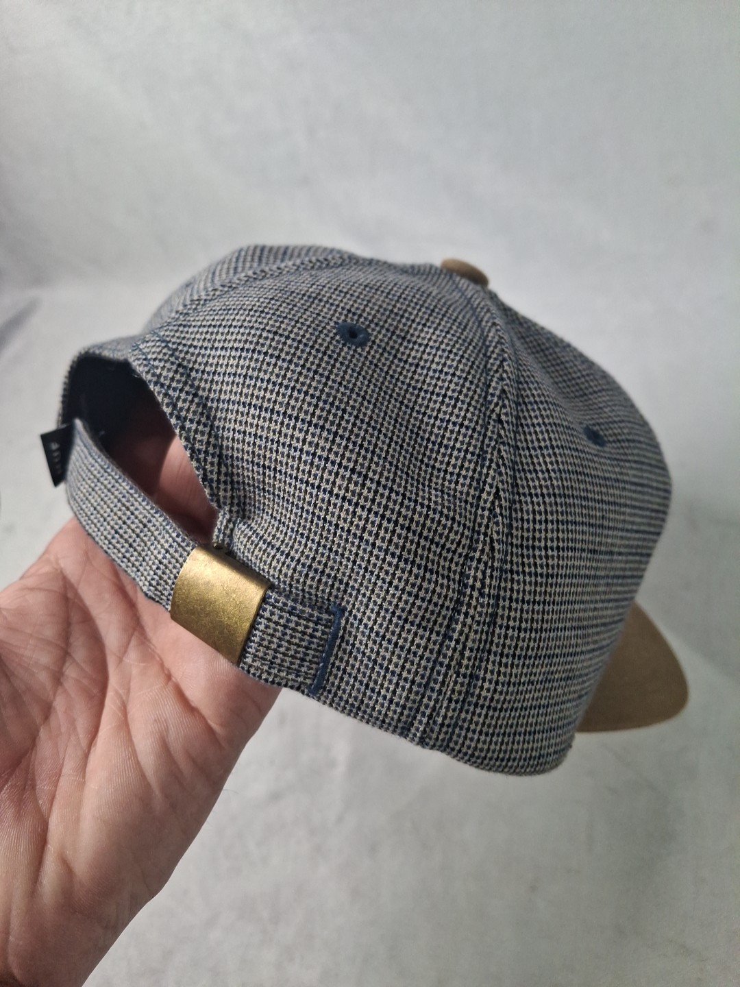 Huf Hat Cap Snap Back Gray/Tan Patch Skateboardin… - image 19